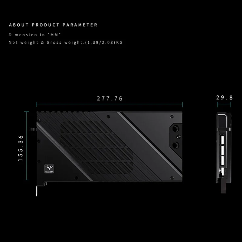 Granzon  GBN-MS4090VES，GPU Wat - Rtx 4090 Water Block Full Cover 评论和价格